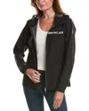 Moncler Valles Hooded Jacket Black In Black