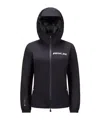 Moncler Valles Hooded Jacket Black In Black