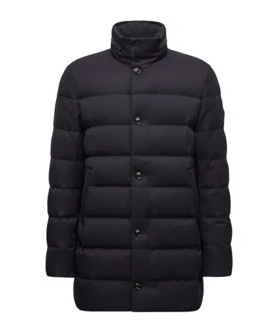 MONCLER VALLONPIERRE HOODED LONG DOWN JACKET