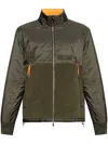 Moncler Vallorch Reversible Zip-up Down Jacket In Green
