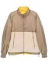Moncler Down Reversible Vallorch Puffer Jacket In Neutrals