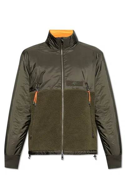Moncler Vallorch Reversible Zip-up Down Jacket In Multi