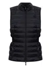 Moncler Valmarie Quilted Sleeveless Gilet In Black