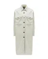Moncler Vanay Corduroy Shirt Jacket In White