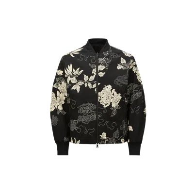 Moncler Vandea Reversible Bomber Jacket Black