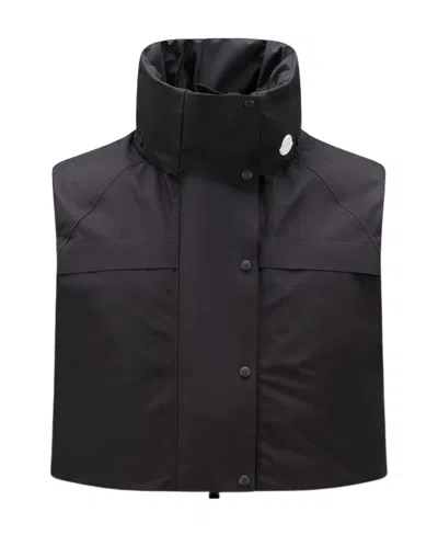 Moncler Vanilis Down Vest In Black