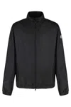 Moncler Vanoise Techno Fabric Jacket In Black