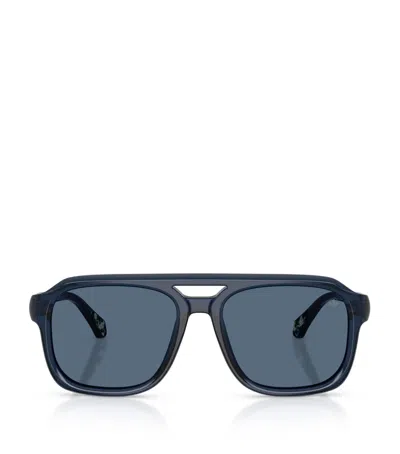 Moncler Vantos Pillow Sunglasses In Blue