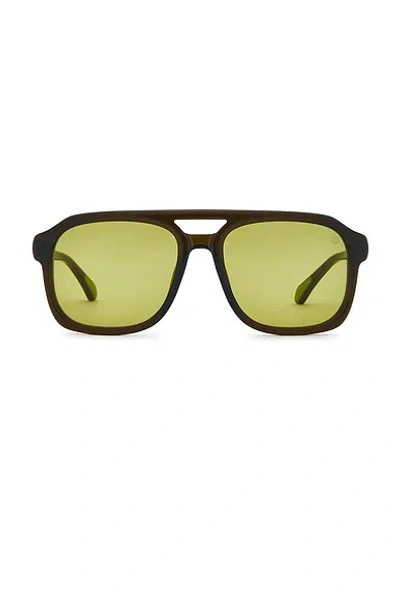 Moncler Vantos Sunglasses In Metallic