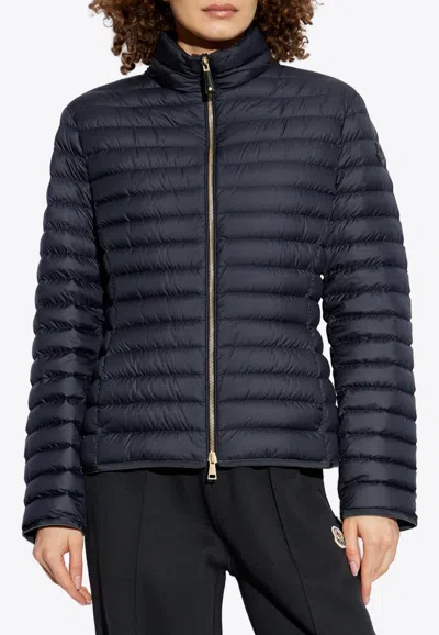 Moncler Varax Zip-up Down Jacket In Blue