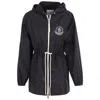 Moncler Veirade Hooded Parka In Black