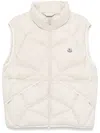 Moncler Beidaihe Quilted Shell Gilet In Neutrals