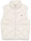 Moncler Beidaihe Quilted Shell Gilet In Neutrals