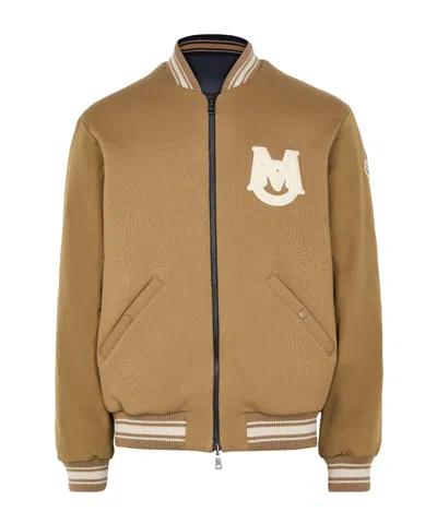 Moncler Vennes Bomber In Brown