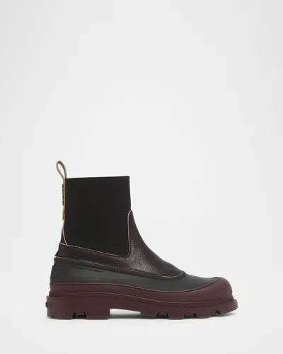 MONCLER VERA EDGE ANKLE BOOTS