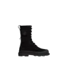 Moncler Bottes En Daim À Lacets Vera High In Black