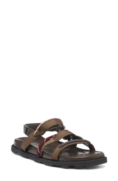 Moncler Vera Isla Sandal In Brown