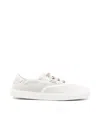 Moncler Vera Leisure Suede Low-top Sneakers In White