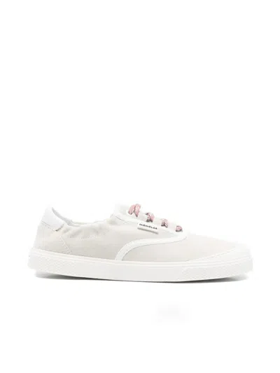 Moncler Vera Leisure Lace-up Sneakers In White