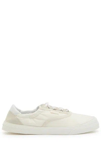 Moncler Vera Leisure Nylon Sneakers In Neutral