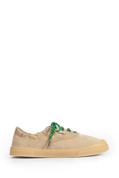 Moncler Biscuit Suede Vera Leisure Sneakers In Brown