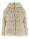 Moncler Verie Down Jacket In Neutral