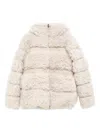 Moncler `verie` Jacket In Neutral