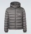 Moncler Verith Down Jacket In Gray