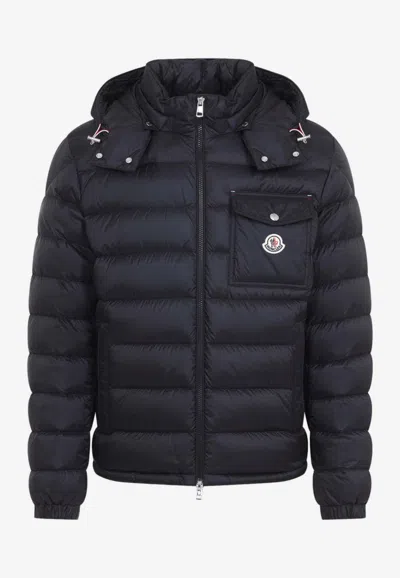 Moncler Verith Quilted Down Jacket In Black