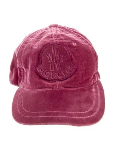 Pre-owned Moncler Verlour Adjustable Hat In Purple