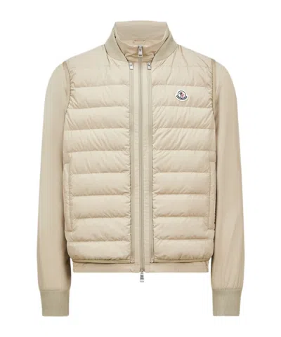 Moncler Verney 3-in-1 Short Down Jacket In Beige