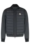 Moncler Verney Padded Shell Jacket In Black