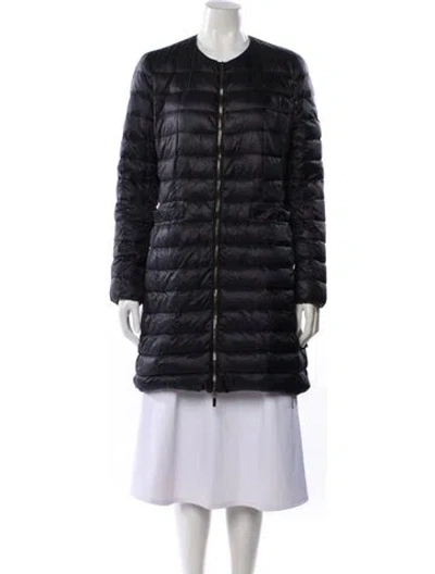Pre-owned Moncler Vernouis Giubbotto Nylon Down Jacket In Black