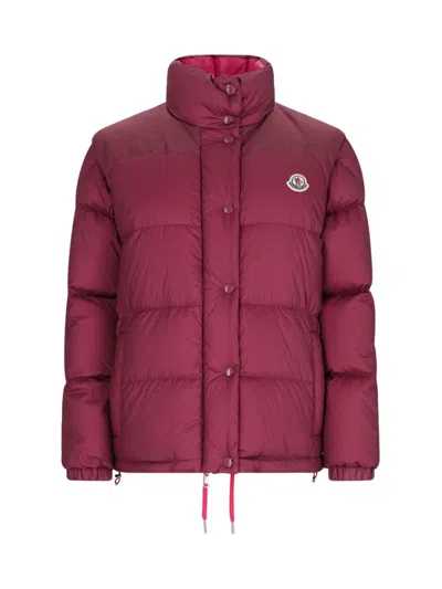 MONCLER VERONE 1 REVERSIBLE CROP DOWN JACKET