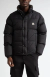 Moncler Verone 1 Reversible Down Jacket In Black