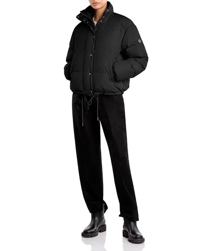 Moncler Verone Down Puffer Coat In Black