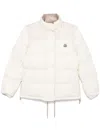 Moncler Verone Reversible Twill-jacquard Trimmed Quilted Shell Down Jacket In White