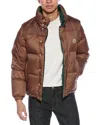 Moncler Grenoble Wintercoat In Brown