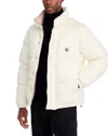 Moncler Verone Reversible Down Jacket In Natural