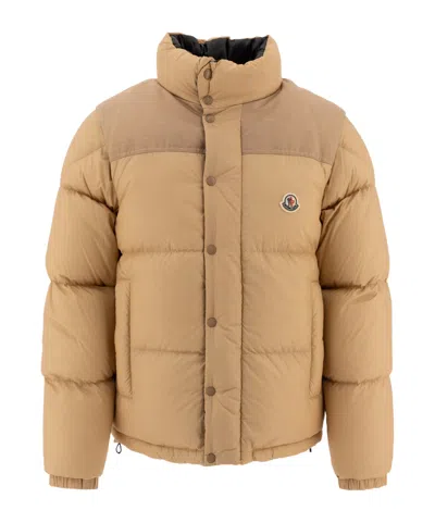 Moncler Verone Reversible Jacket In Nude