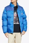 Moncler Verone Reversible Short Down Jacket In Multi