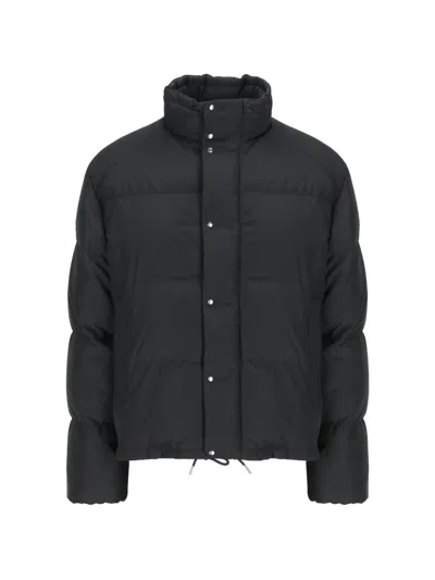 Moncler Verone Short Down Jacket In Blue