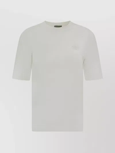 Moncler Versatile Cotton T-shirt For Casual Style In Grey
