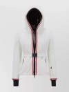 Moncler Versatile Quilted Rider's Coat In White