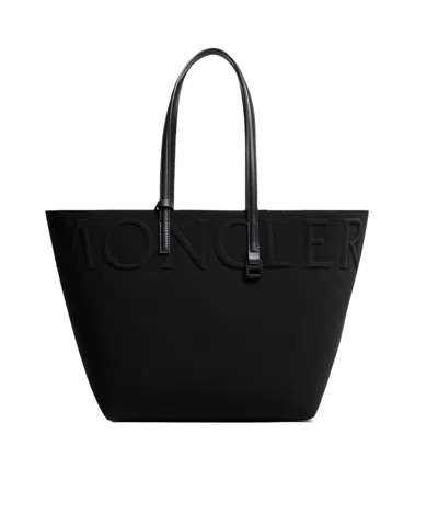Moncler Very Mini Tote Bag In Black