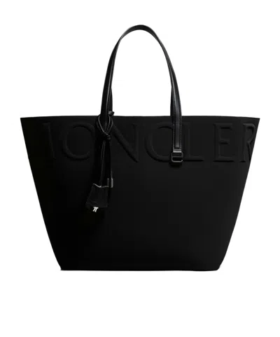 Moncler Very Tote Bag In Black