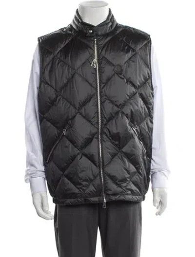 Pre-owned Moncler Vest In Black