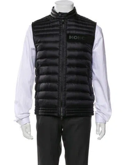 Pre-owned Moncler Vest In Black