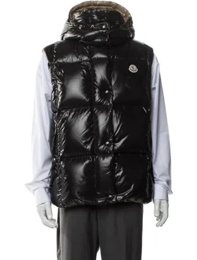 Pre-owned Moncler Vest In Black