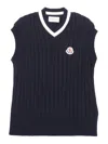 Moncler Vest In Blue